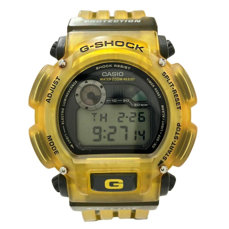 カシオジーショック DW-9000 腕時計 ウォッチ クォーツ デジタル ロゴ カシオ 腕時計 G-LIDE G-SHOCK クオーツ DW-9000 メンズ CASIO 中古
