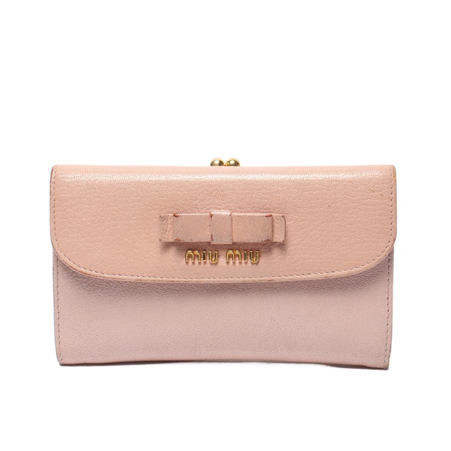ミュウミュウ 長財布 レディース MIUMIU 中古 : Rehello by BOOKOFF
