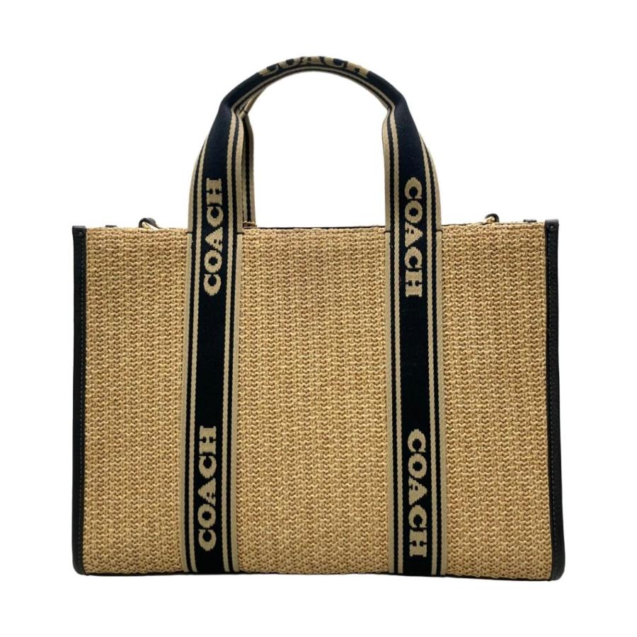 美品 コーチ 2WAY ハンドバッグ ショルダーバッグ 斜め掛け トート  