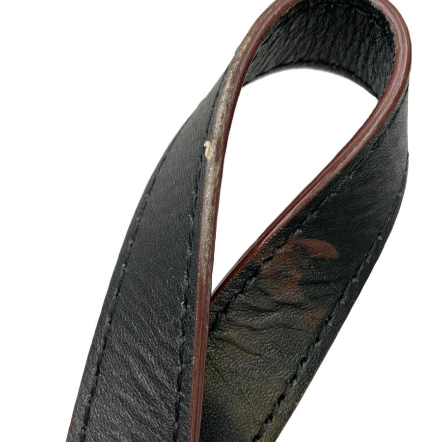 【美品】ラシット　ｒｕｓｓｅｔ　ハンド＆ショルダーバッグ　ブラウン　新品未使用 russet】ラシット ショルダーバッグ ナイロン×レザー 斜め掛け