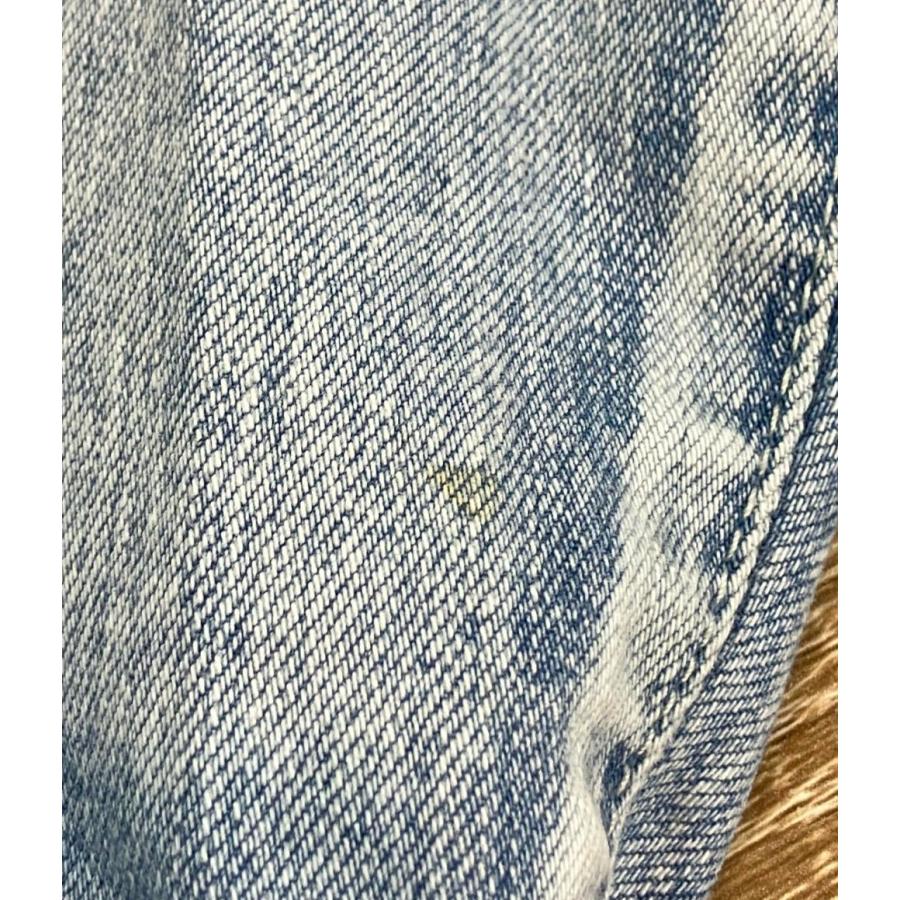 バルマン 蛇腹バイカーデニムパンツ ダメージ加工 メンズ SIZE 28 (S