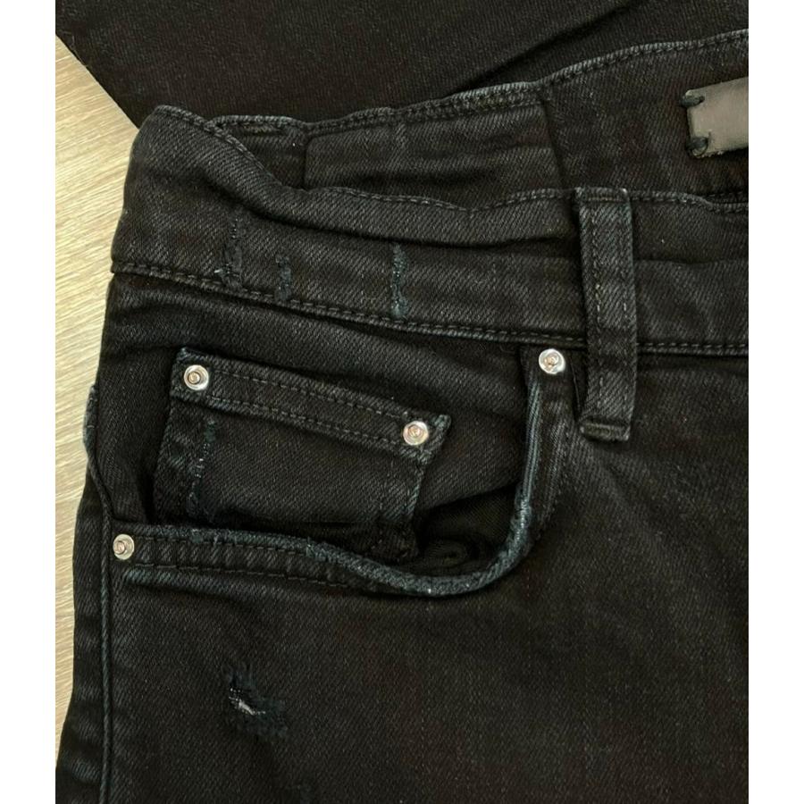 AMIRI ダメージ加工スキニーデニム 28 確実正規品 希少 アミリ スキニー デニムパンツ ダメージ加工 メンズ SIZE 28 AMIRI