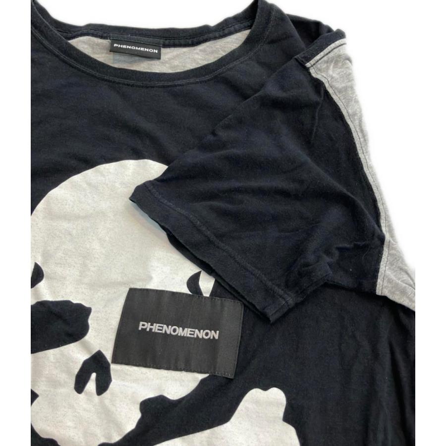 フェノメノン 半袖Tシャツ スカル柄 レディース SIZE 42 (XL 