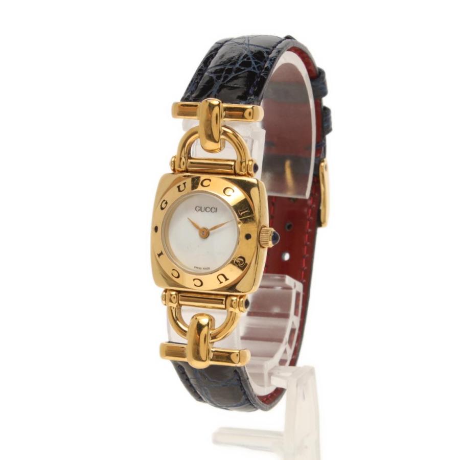 美品 GUCCI グッチ 腕時計 レディース 6300L 新品電池 稼動 楽天市場】【電池交換済み】GUCCI グッチ ホースビット 6300L