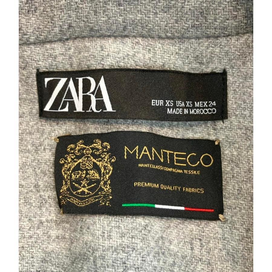 ザラ ダブルブレスト チェスターコート レディース SIZE XS ZARA 中古