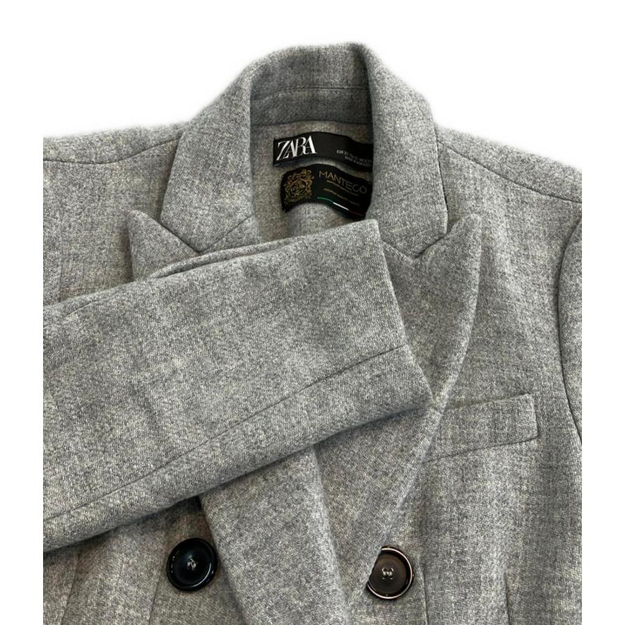 ザラ ダブルブレスト チェスターコート レディース SIZE XS ZARA 中古
