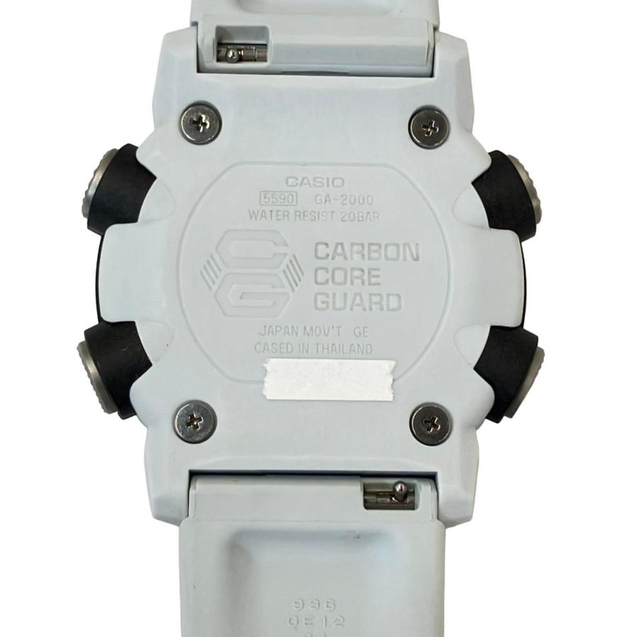 カシオ 腕時計 G-SHOCK クオーツ シルバー GA-2000 メンズ CASIO
