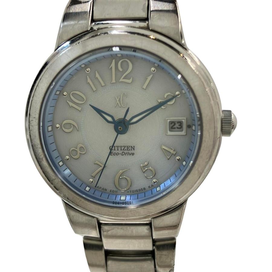 シチズン 腕時計 XC クロスシー ソーラー ホワイト E011-T010571