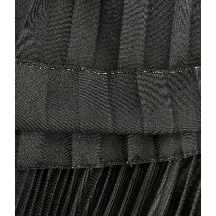 プラダ プリーツスカート ウエストロゴ レディース SIZE 40 (M