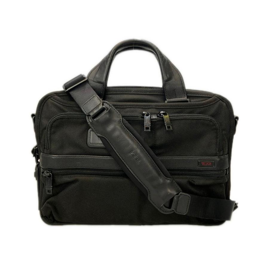 美品 TUMI トゥミ ALPHA2 ブリーフケー ブラック 2WAY トゥミ 2way ビジネスバッグ ブリーフケース ALPHA2 メンズ TUMI 中古