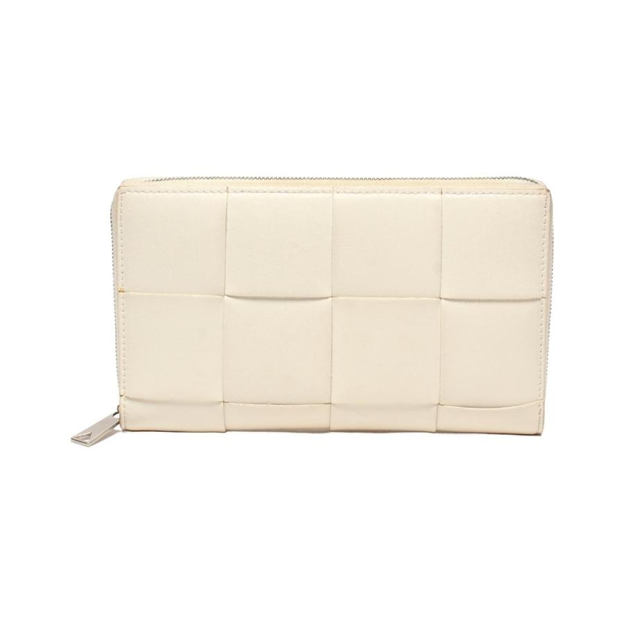 【未使用級】BOTTEGA VENETA カセット 長財布 ラウンドファスナー BOTTEGA VENETA ボッテガヴェネタ ラウンドファスナー長財布