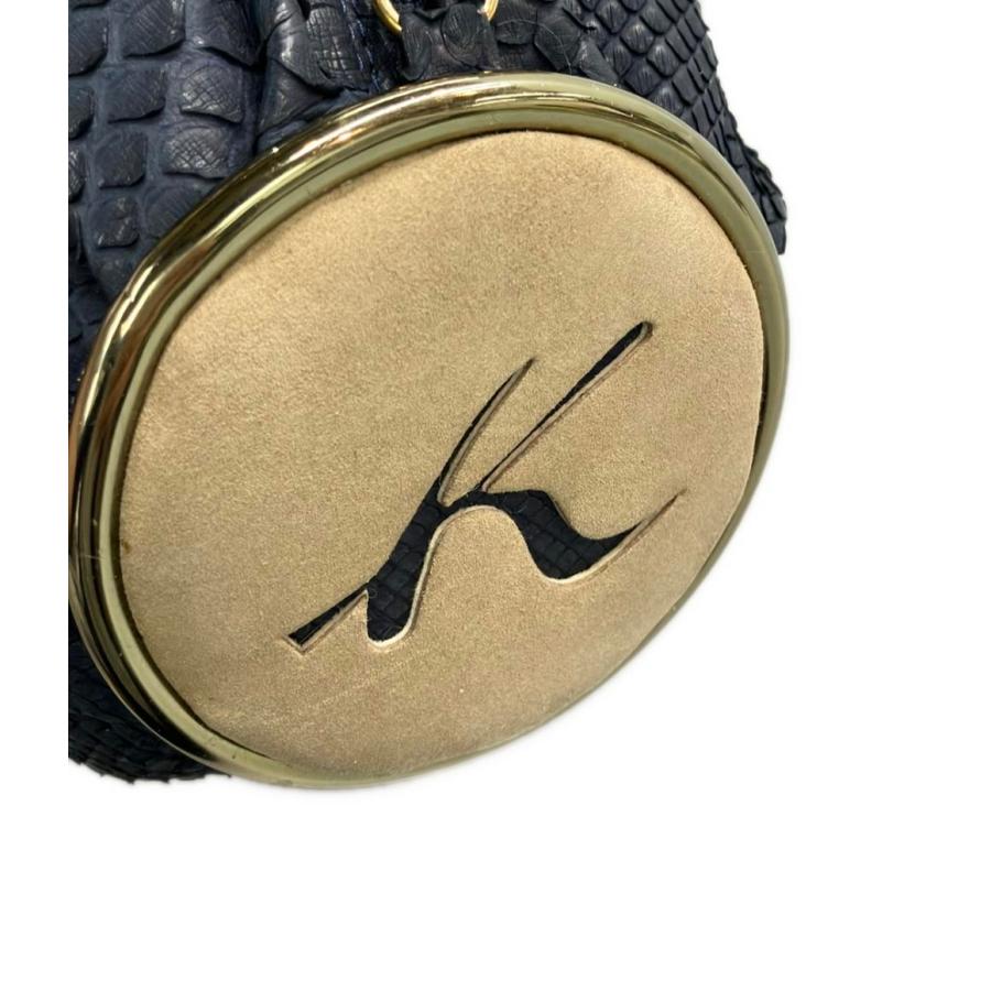 キタムラ フリンジショルダーバッグ 巾着型 レディース Kitamura 中古 