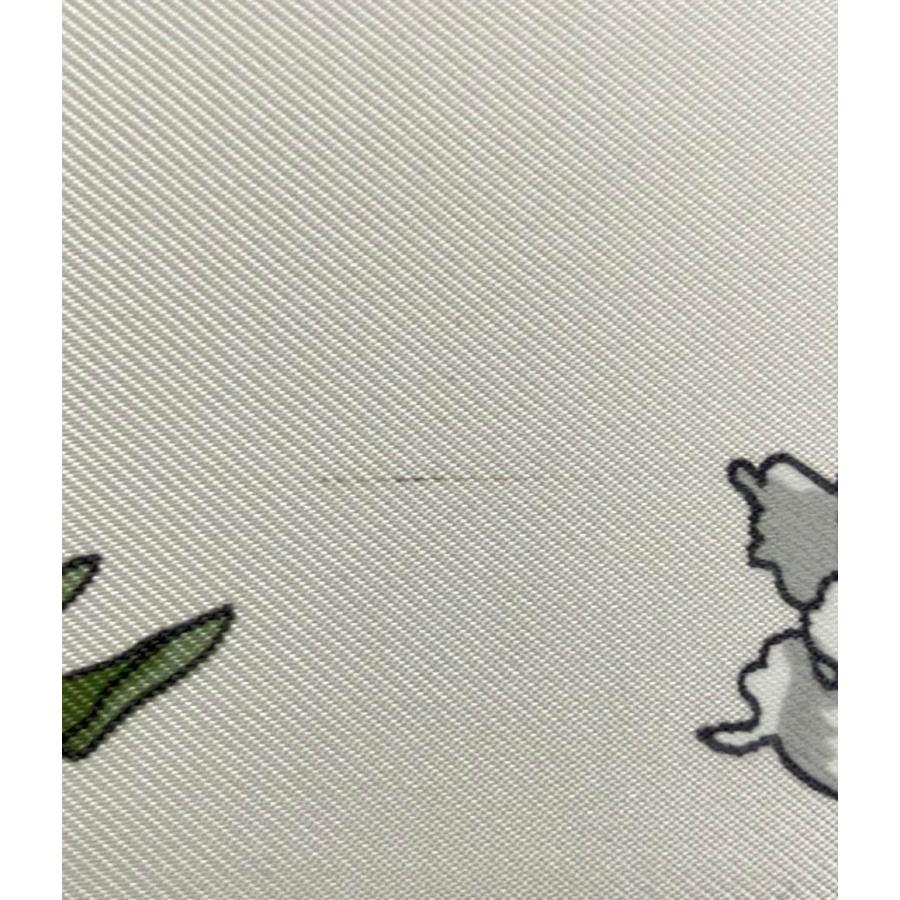 HERMES エルメス　カレウサギと花のシルクスカーフ麦汚れありカレ90 HERMES - 美品 エルメス HERMES スカーフ カレ90 Quai aux