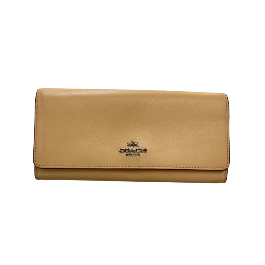 COACH ホワイト パーフォレーション長財布 コーチ 長財布 レザー 53887 レディース COACH 中古 : Rehello by