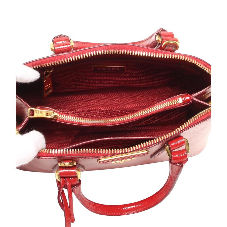 PRADA ハンドバッグ BL0838 【ランク：A】 PRADA プラダ 2wayハンドバッグ バッグ レザー BL0838シルバーの