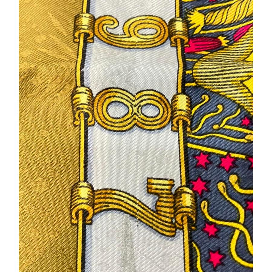 エルメス スカーフ カレ90 シルク100% 技巧の炎 FEUX D'ARTIFICE