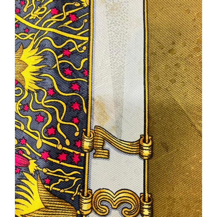 エルメス スカーフ カレ90 シルク100% 技巧の炎 FEUX D'ARTIFICE