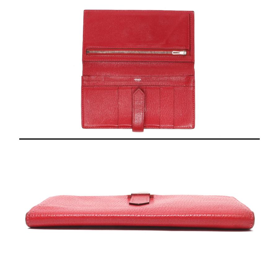 エルメス 長財布 X刻印 シルバー金具 ベアンスフレ レディース HERMES