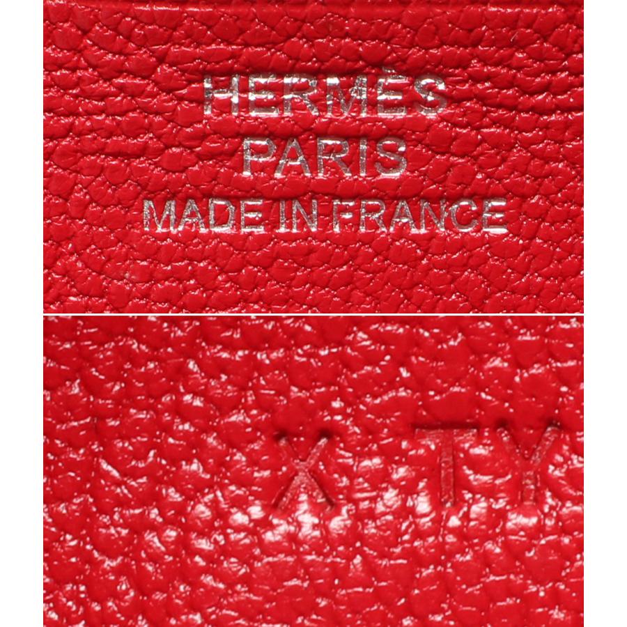 エルメス 長財布 X刻印 シルバー金具 ベアンスフレ レディース HERMES