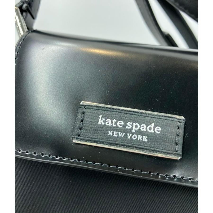 KATE SPADE ケイトスペード　ショルダーバッグ　ナイロン　中古品 ケイトスペード ナイロンレザーミニショルダーバッグ 斜め掛け