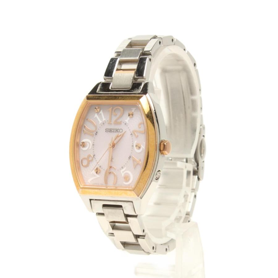 セイコー 腕時計 ルキア lk ソーラー ピンク SSVE052 レディース SEIKO