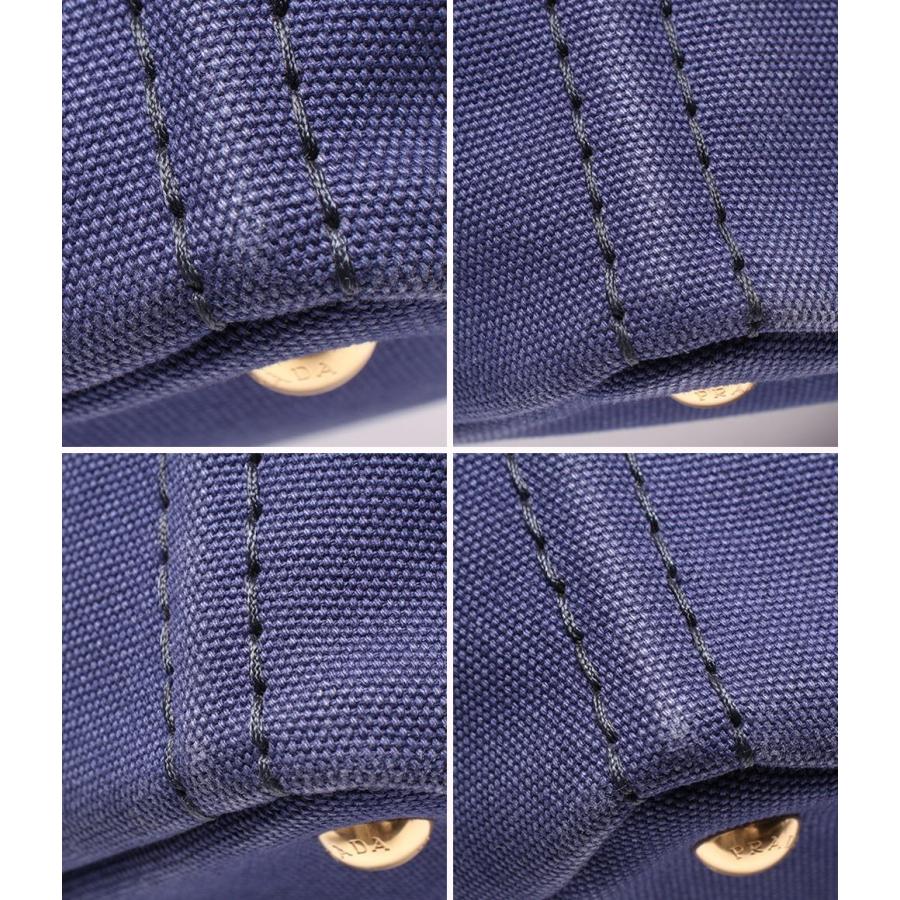 プラダ 2way ハンドバッグ ショルダーバッグ 斜め掛け カナパ BLUETTE+  