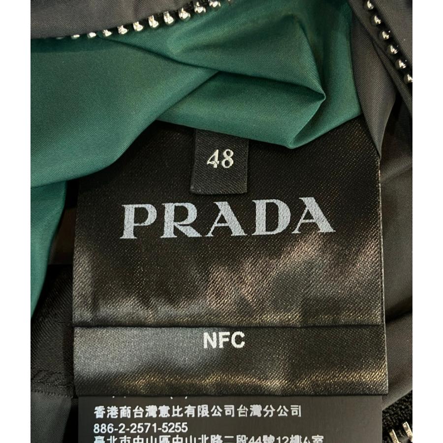 プラダ ブルゾン リバーシブル  三角プレート ジップアップ This is a PRADA reversible nylon jacket SGB223 R232 1060 メンズ SIZE 48 (M) PRADA 中古の画像