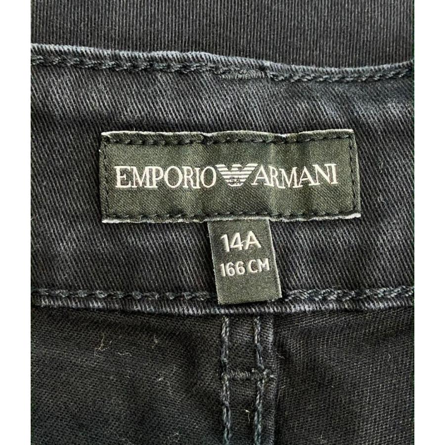 ゆら　エンポリオ・アルマーニ　キッズ　レザー風パンツ EMPORIO ARMANI エンポリオ アルマーニ レザー パンツ サイズ46