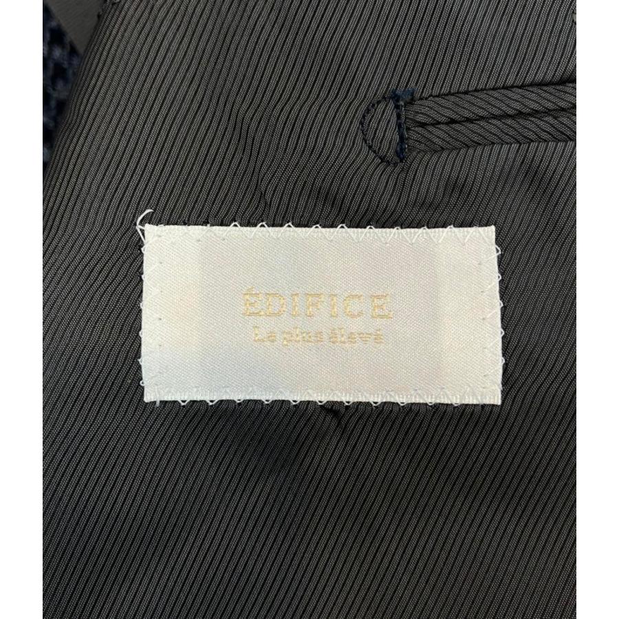 エディフィス 千鳥格子ツイードテーラードジャケット メンズ SIZE 44