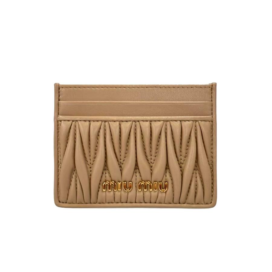 miumiu パスケース 美品 ミュウミュウ パスケース 定期入れ レディース MIUMIU 中古