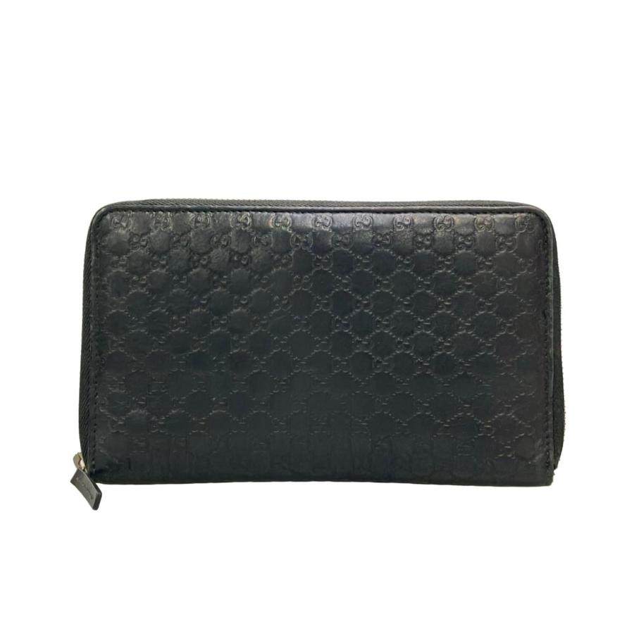 グッチ ラウンドファスナー長財布 マイクログッチシマ 322819 2091