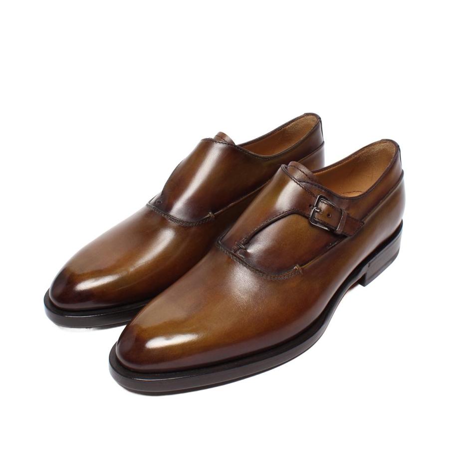 美品 ベルルッティ シングルモンクストラップシューズ ビジネス