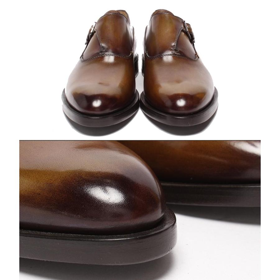 美品 ベルルッティ シングルモンクストラップシューズ ビジネス