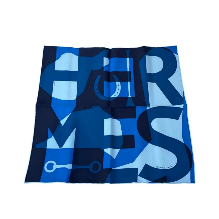 美品 エルメス スカーフ プチカレ シルク100% レディース HERMES 中古