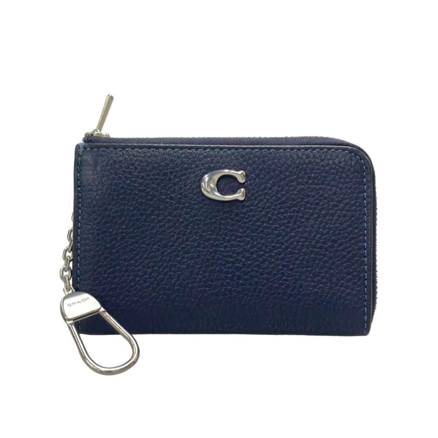 コーチ Lジップキーケース コインケース キーリング付き CR513