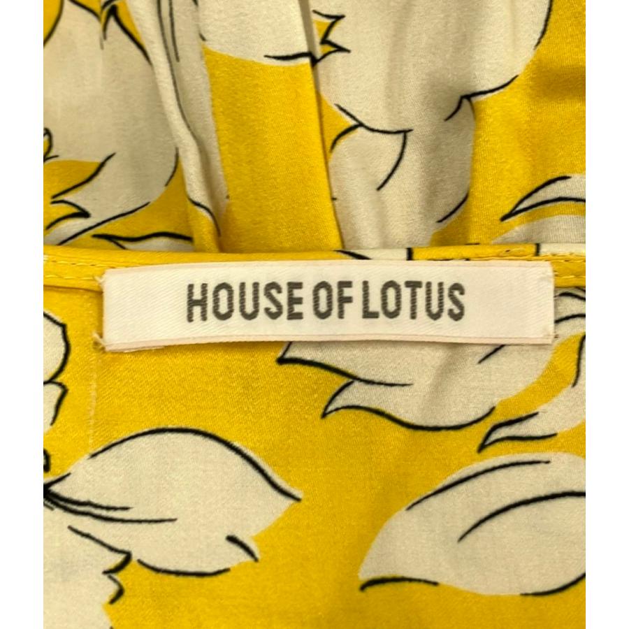 ハウスオブロータス ノースリーブ花柄ワンピース レディース SIZE M (M