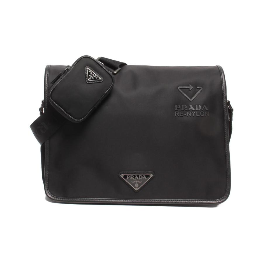 プラダ メッセンジャーバッグ 美品 プラダ メッセンジャーバッグ ショルダーバッグ リナイロン 斜め