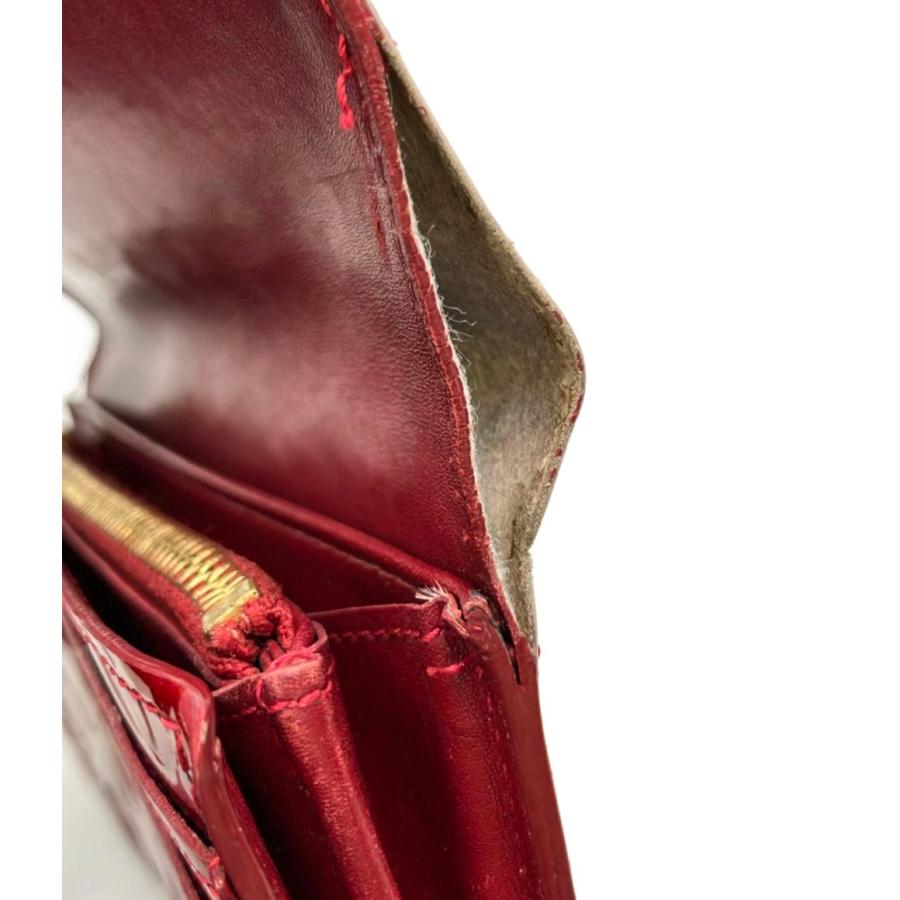 3033 ルイヴィトン ヴェルニ レッド 長財布 ポルトフォイユ サラ ルイヴィトン 長財布 LOUIS VUITTON 破格本物 ヴェルニ ポルトフォイユ