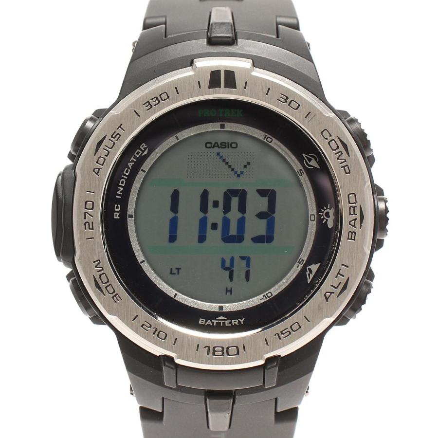 カシオ 腕時計 ソーラー PRW-3100 メンズ CASIO 中古 : Rehello by