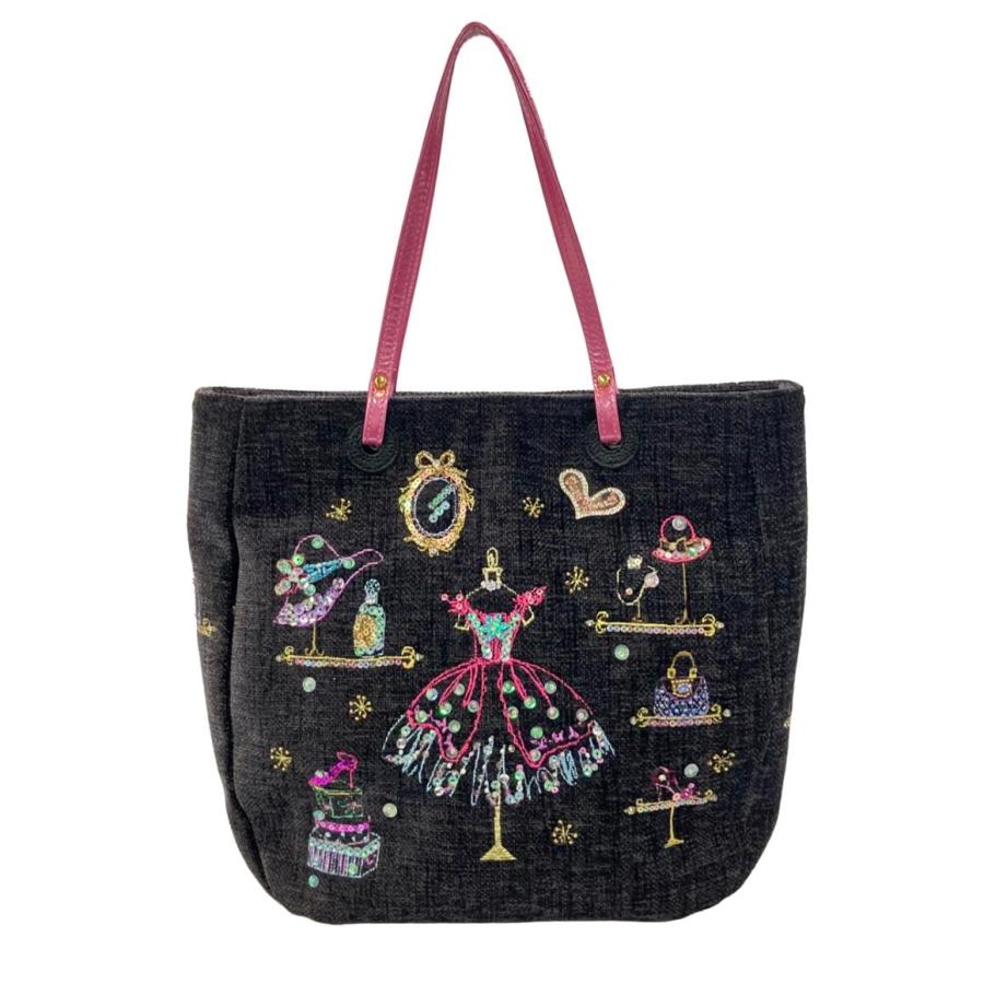 美品 シンクビー ハンドバッグ トートバッグ レディース thinkbee 中古