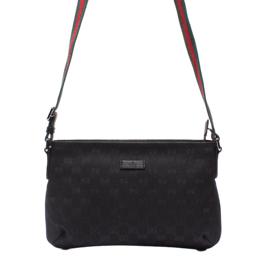 美品✨GUCCI ショルダーバッグ GGキャンバス 斜め掛け レザー イタリア製 美品 グッチ ショルダーバッグ 斜め掛け GGキャンバス 189749 001998