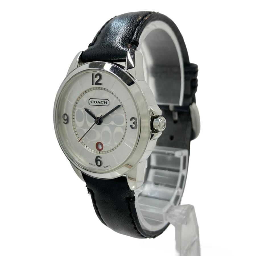 コーチ 腕時計 クオーツ シルバー 0290 レディース COACH 中古