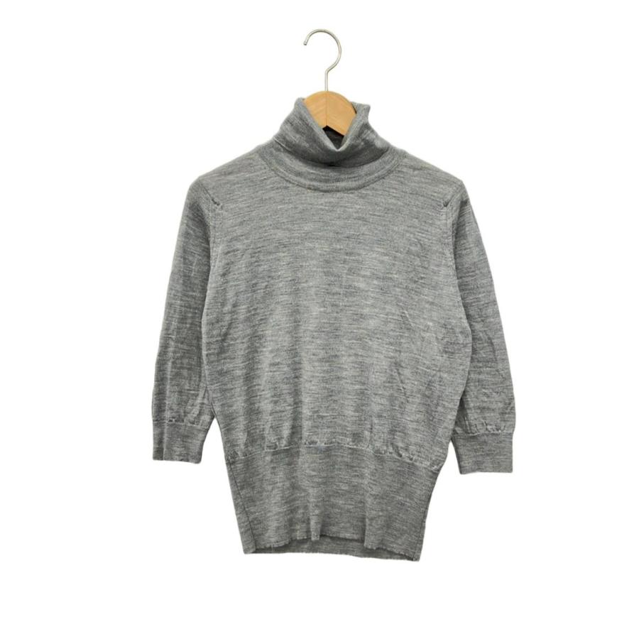 ジョンスメドレー タートルネック七分丈ニット レディース SIZE S (S