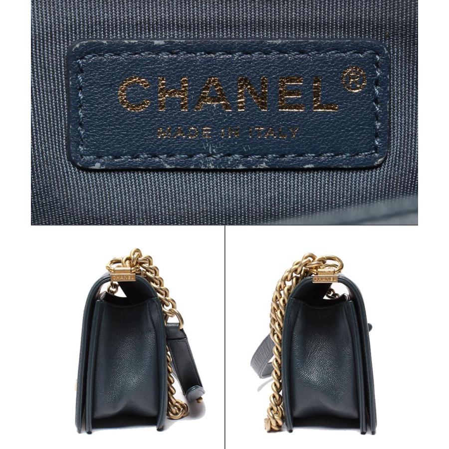 シャネル チェーンショルダーバッグ ボーイシャネル25 ゴールド金具 V
