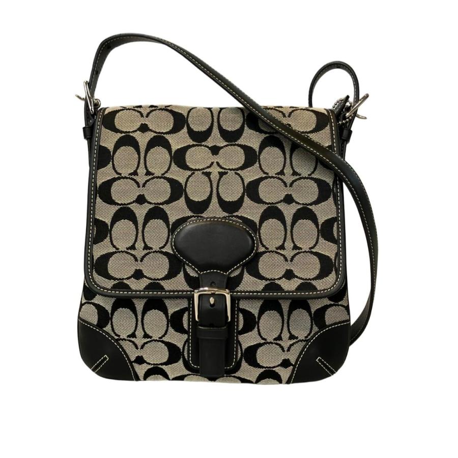 美品 コーチ ショルダーバッグ 斜めがけ 6079 レディース COACH