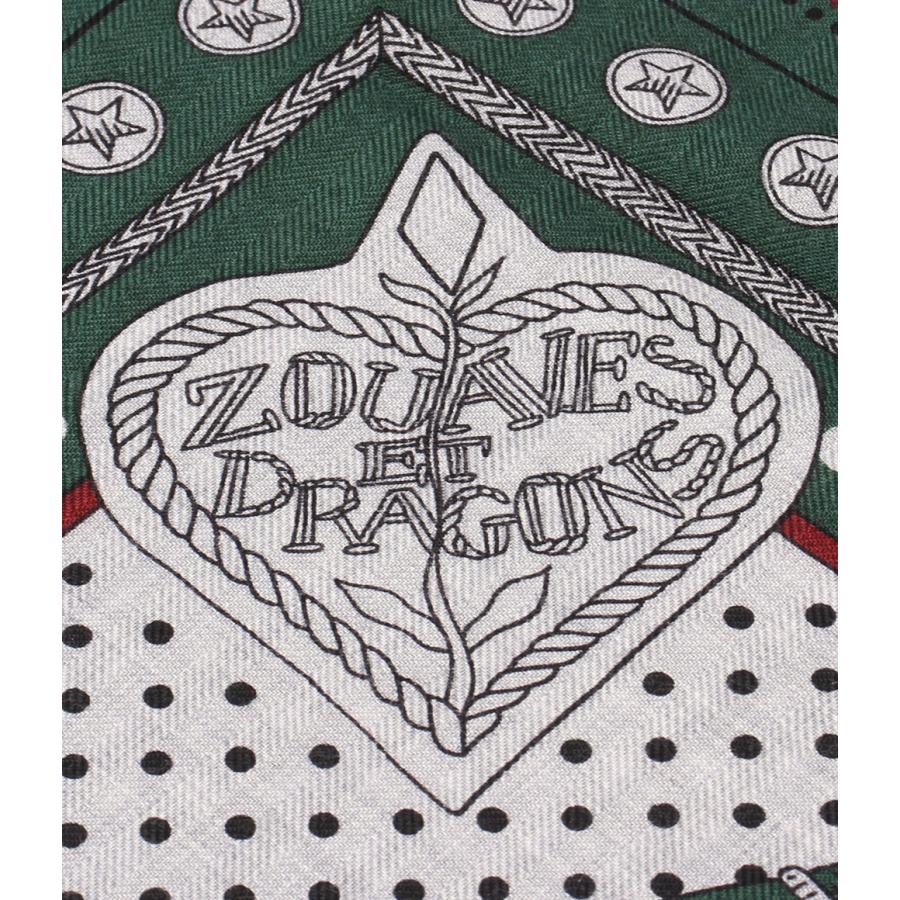 美品 エルメス ストール カレ140 カレジェアン ZOUAVES ET DRAGONS
