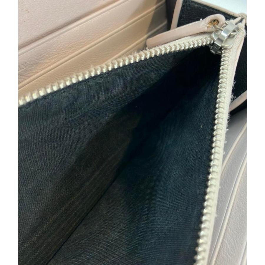 サンローラン 二つ折り長財布 レディース SAINT LAURENT 中古