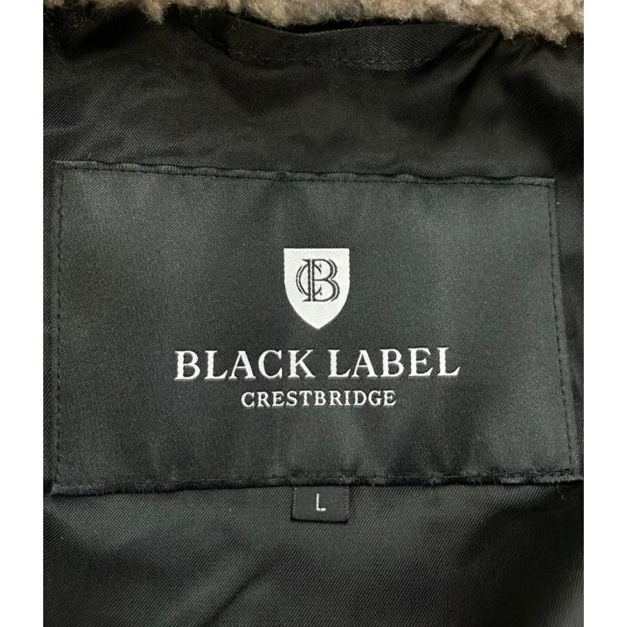 美品 ブラックレーベルクレストブリッジ ボアジャケット メンズ SIZE L