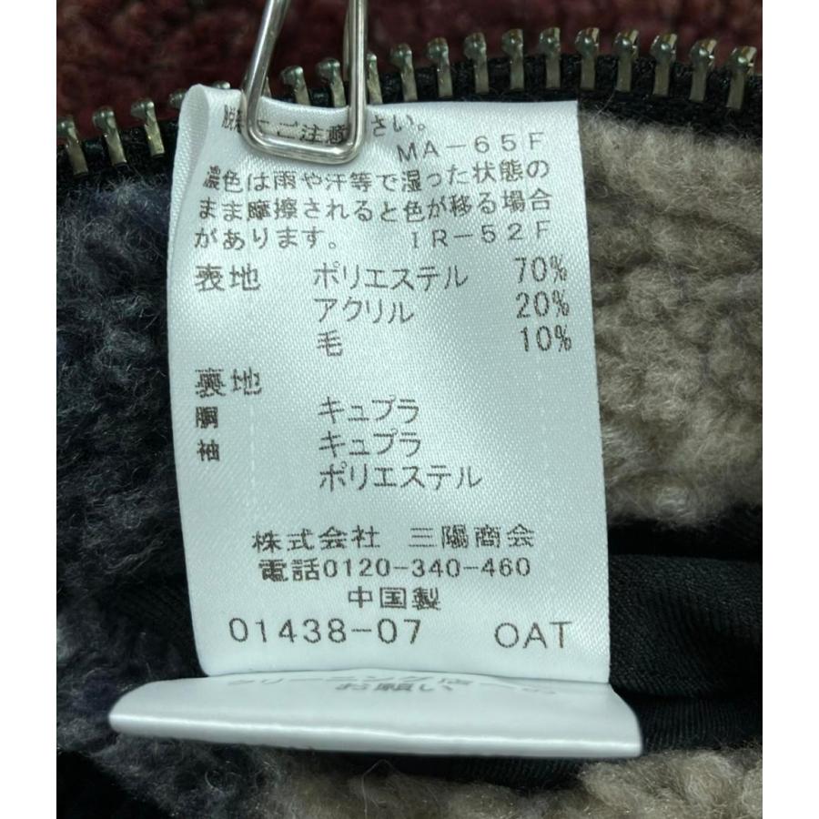 美品 ブラックレーベルクレストブリッジ ボアジャケット メンズ SIZE L