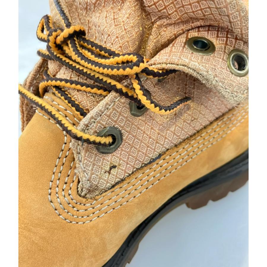 ティンバーランド ロールトップブーツ 迷彩柄 キッズ SIZE 16.5 (M